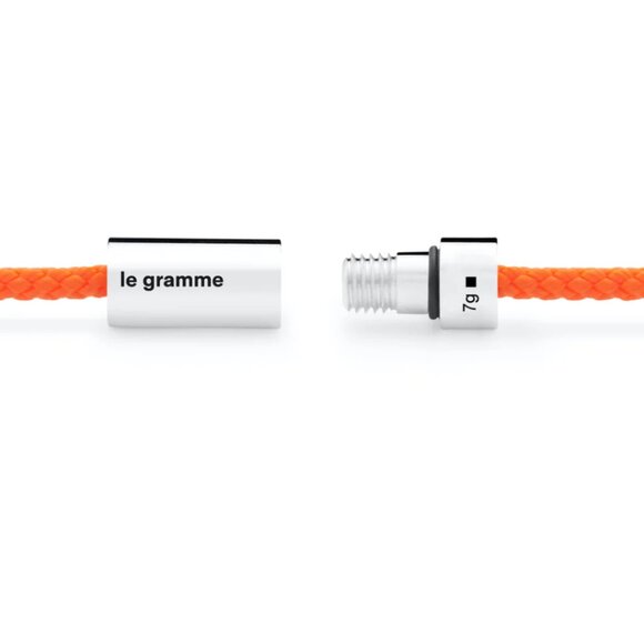 Le Gramme Orange ‘Le 7g’ NATO Bracelet - size 21 - Picture 6 of 7